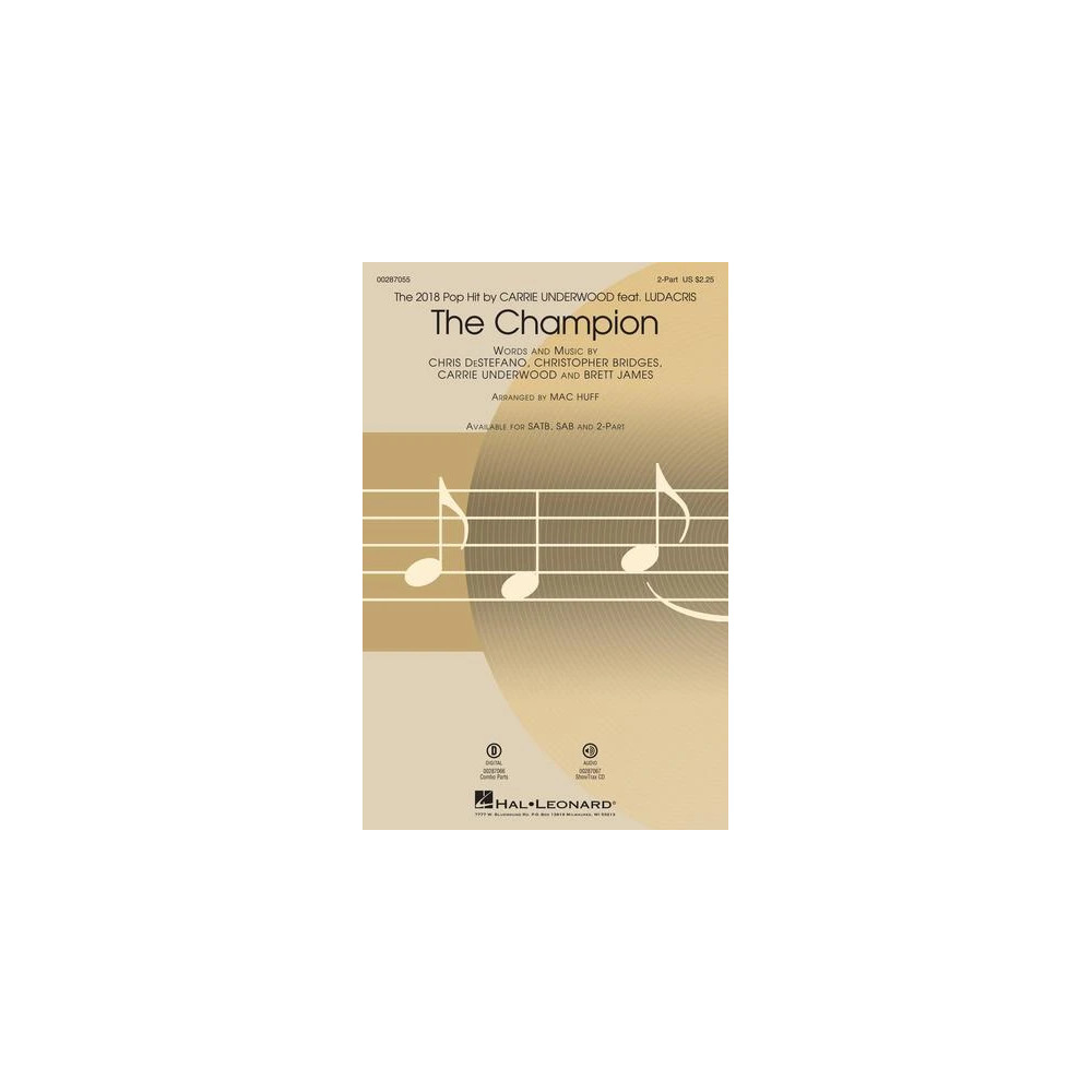 The Champion (feat. Ludacris) (arr. Mac Huff)
