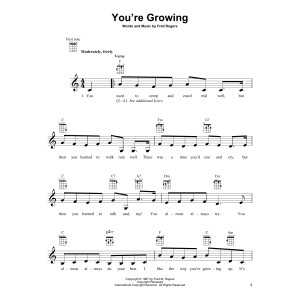 You're Growing (from Mister Rogers' Neighborhood)