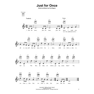 Just For Once (from Mister Rogers' Neighborhood)