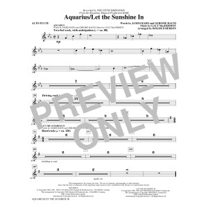 Aquarius / Let the Sunshine In (from the musical Hair) (arr. Roger Emerson) - Alto Flute