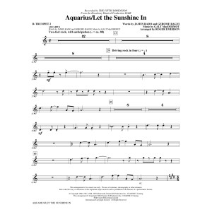 Aquarius / Let the Sunshine In (from the musical Hair) (arr. Roger Emerson) - Bb Trumpet 2