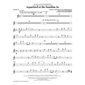 Aquarius / Let the Sunshine In (from the musical Hair) (arr. Roger Emerson) - Bb Tenor Saxophone