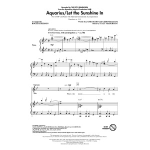 Aquarius / Let the Sunshine In (from the musical Hair) (arr. Roger Emerson)