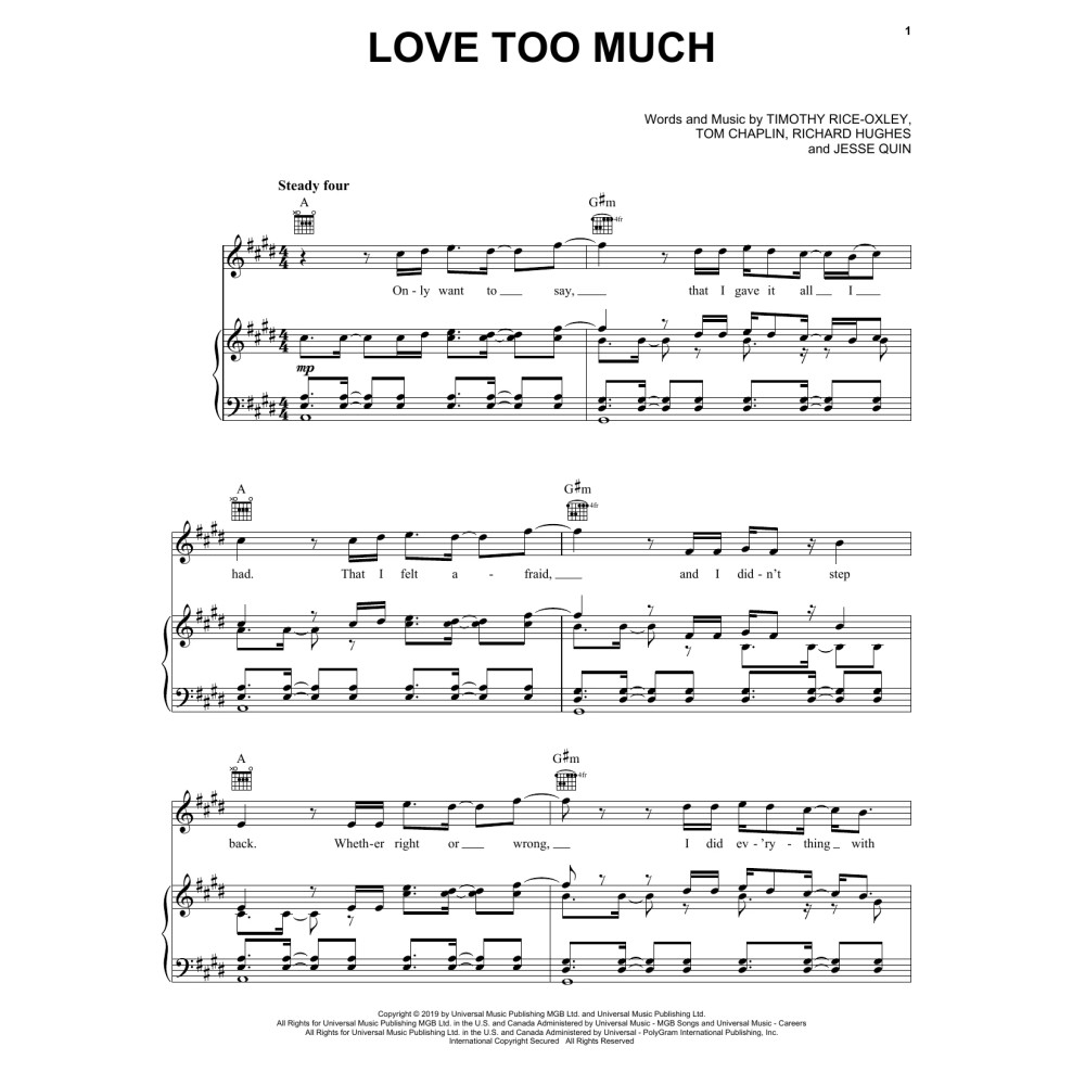 Love Too Much