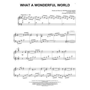 What A Wonderful World (arr. Marianne Kim)