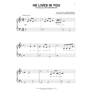 He Lives In You (from The Lion King 2019)