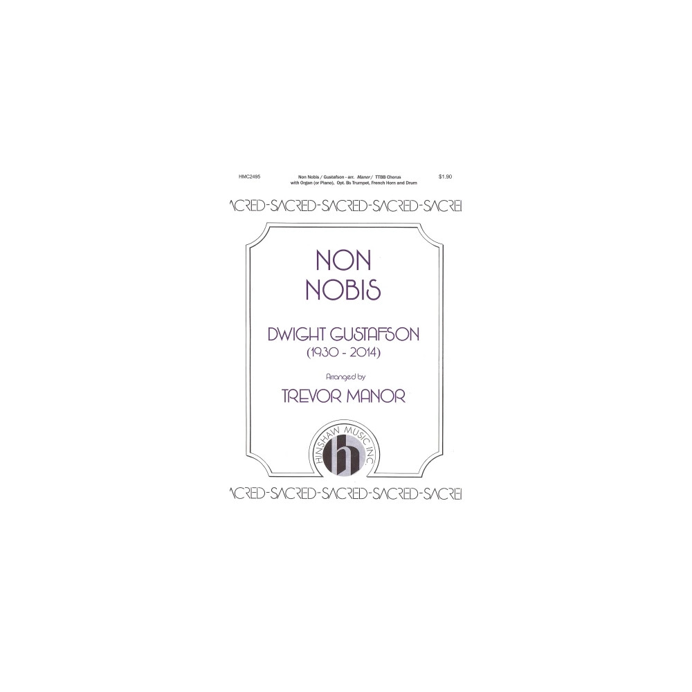 Non Nobis (arr. Trevor Manor)
