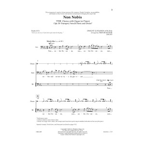 Non Nobis (arr. Trevor Manor)