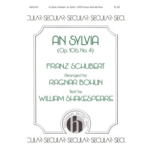An Sylvia (op. 106, No. 4) (arr. Ragnar Bohlin)