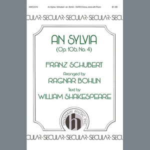 An Sylvia (op. 106, No. 4) (arr. Ragnar Bohlin)