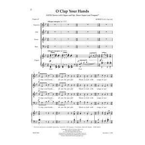 O Clap Your Hands