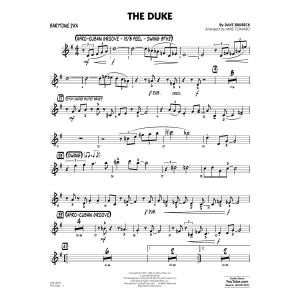 The Duke (arr. Mike Tomaro) - Baritone Sax