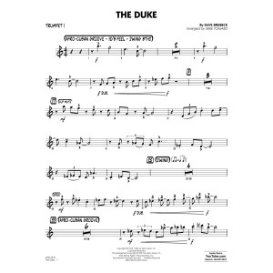 The Duke (arr. Mike Tomaro) - Trumpet 1