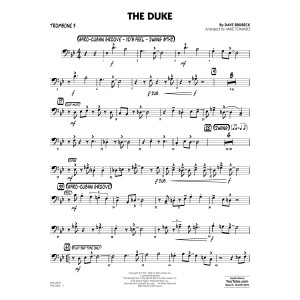 The Duke (arr. Mike Tomaro) - Trombone 3