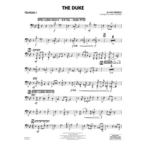 The Duke (arr. Mike Tomaro) - Trombone 4
