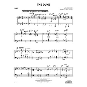 The Duke (arr. Mike Tomaro) - Piano