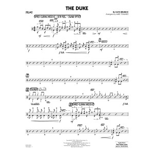The Duke (arr. Mike Tomaro) - Drums