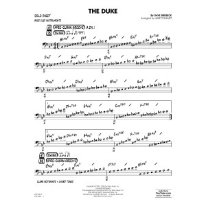 The Duke (arr. Mike Tomaro) - Bass Clef Solo Sheet