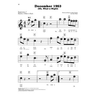 December 1963 (Oh, What A Night)