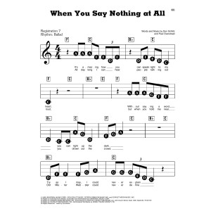 When You Say Nothing At All