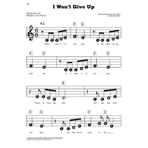 I Won't Give Up