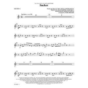 Sucker (arr. Mark Brymer) - Trumpet 1