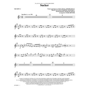 Sucker (arr. Mark Brymer) - Trumpet 2