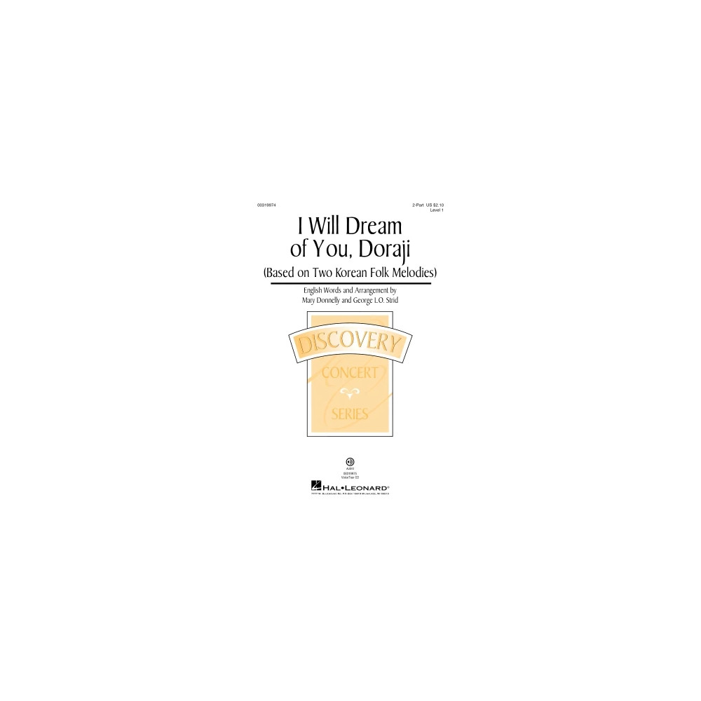 I Will Dream Of You, Doraji (Based on Two Korean Folk Melodies)