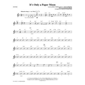 It's Only A Paper Moon (arr. Paris Rutherford) - Guitar