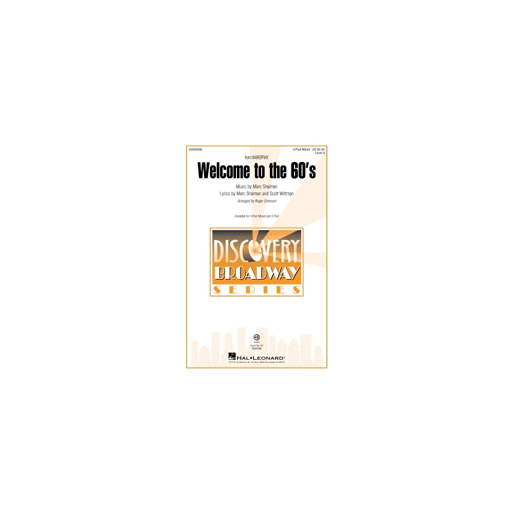 Welcome To The 60's (from Hairspray) (arr. Roger Emerson)