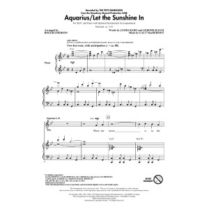 Aquarius / Let the Sunshine In (from the musical Hair) (arr. Roger Emerson)