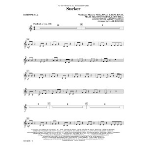 Sucker (arr. Mark Brymer) - Baritone Sax