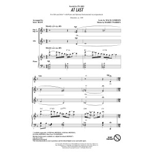 At Last (arr. Mac Huff)