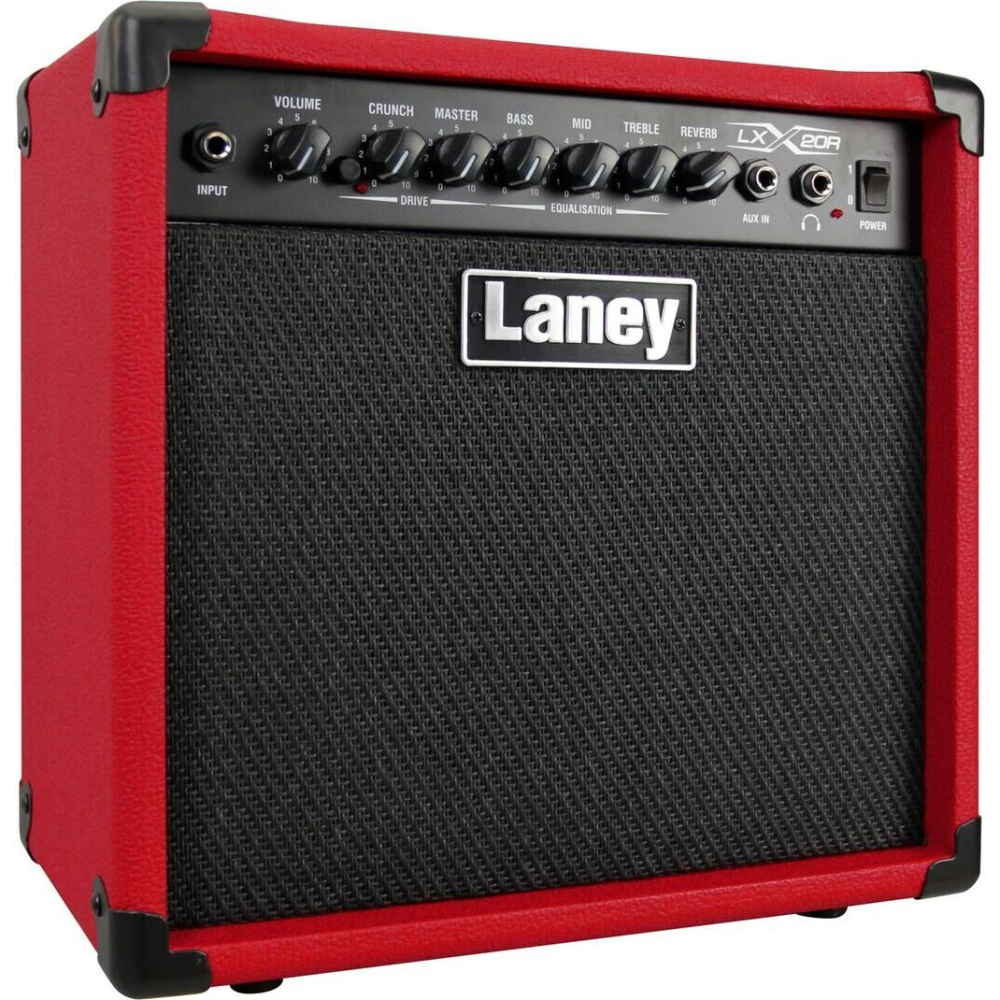 Laney Ampli Lx 20w/1x8" + Reverb Rouge