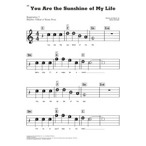 You Are The Sunshine Of My Life