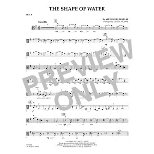 The Shape of Water (arr. Larry Moore) - Viola