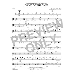 Game of Thrones (arr. Larry Moore) - Viola