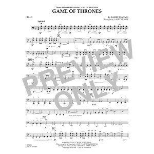 Game of Thrones (arr. Larry Moore) - Cello