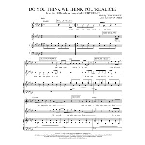 Do You Think We Think You're Alice? (from Alice By Heart)