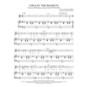 Chillin' The Regrets (from Alice By Heart)