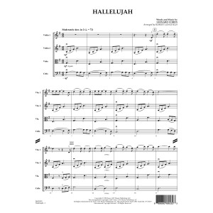 Hallelujah (arr. Robert Longfield) - Conductor Score (Full Score)