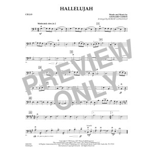 Hallelujah (arr. Robert Longfield) - Cello