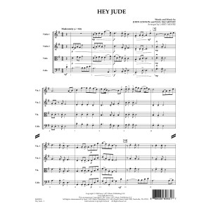 Hey Jude (arr. Larry Moore) - Conductor Score (Full Score)