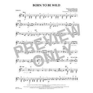 Born to Be Wild (arr. Larry Moore) - Violin 2