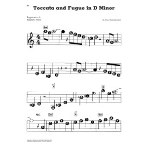 Toccata And Fugue In D Minor (Toccata only)