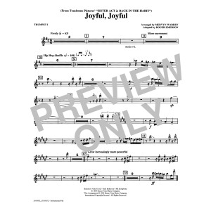 Joyful, Joyful (from Sister Act 2) (arr. Roger Emerson) - Trumpet 1