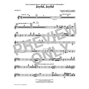 Joyful, Joyful (from Sister Act 2) (arr. Roger Emerson) - Trumpet 2