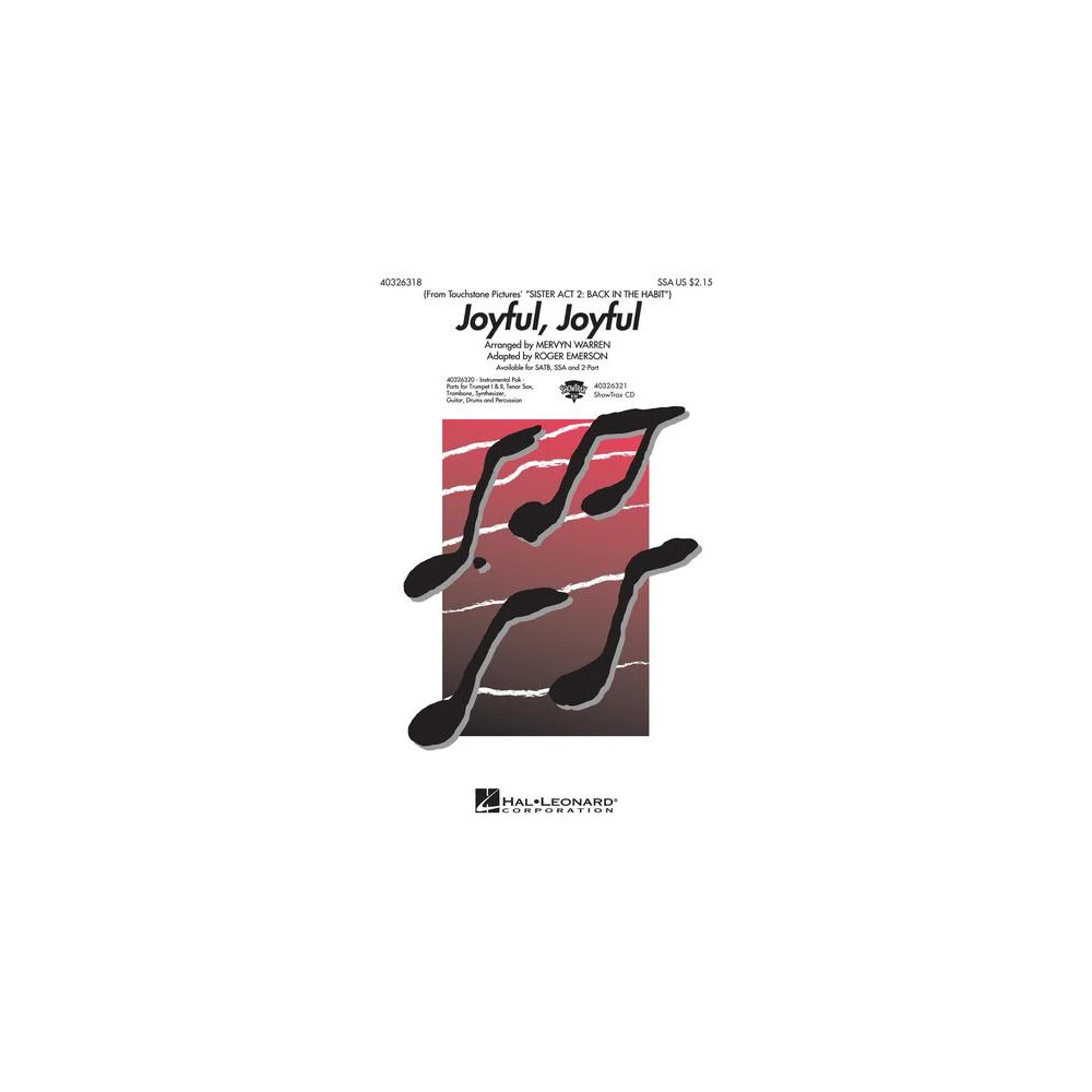 Joyful, Joyful (from Sister Act 2) (arr. Roger Emerson)