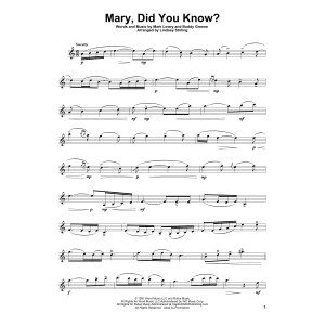 Mary, Did You Know?
