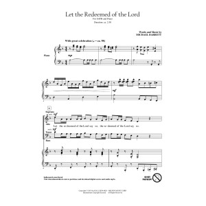 Let The Redeemed Of The Lord